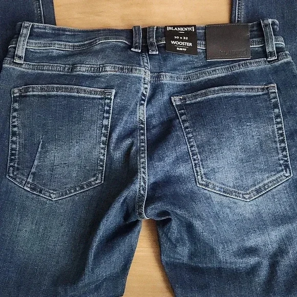 Blank NYC Wooster Slim Fit Size 30 Men's Jeans - Picture 3 of 3